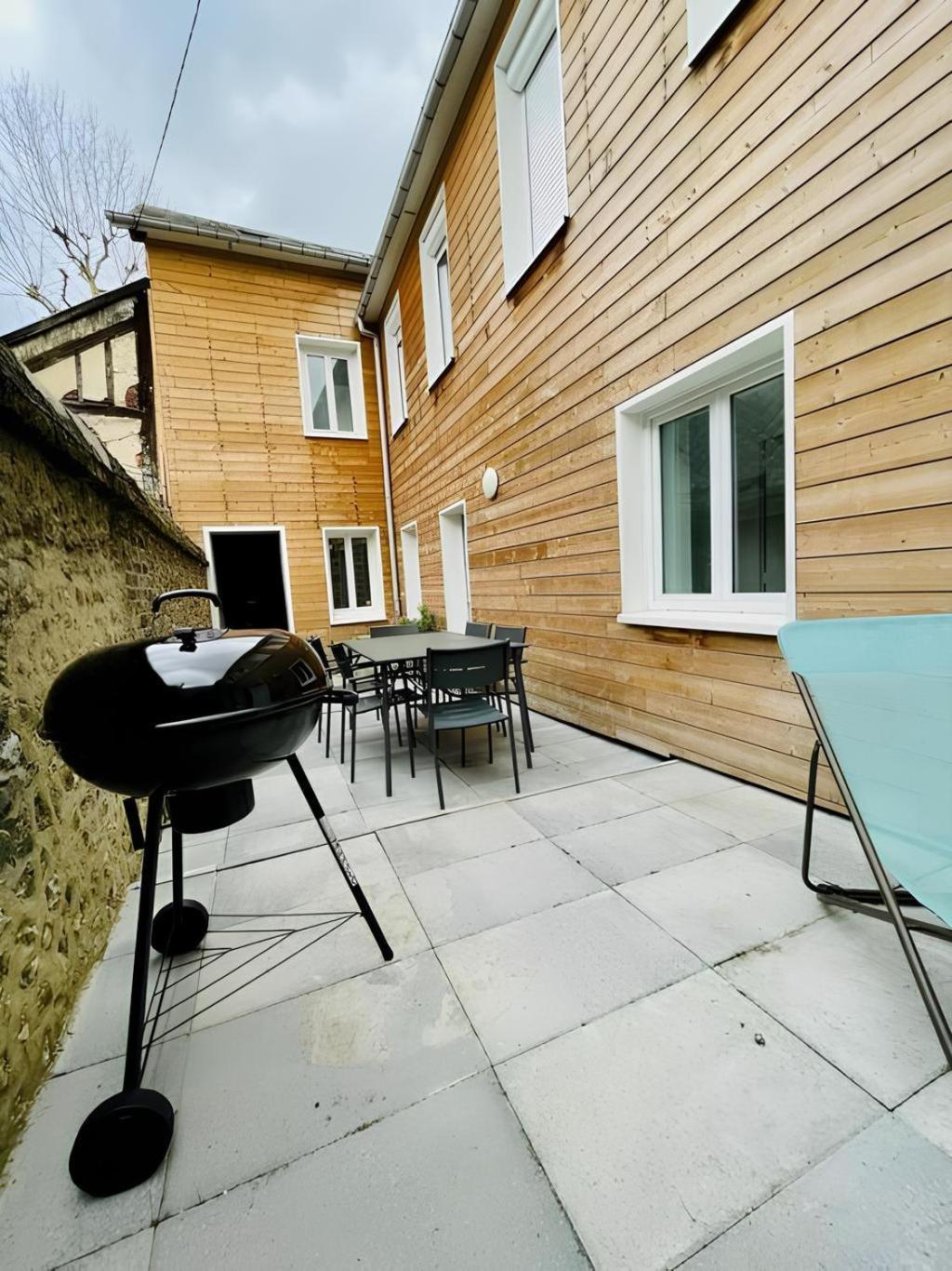 Maison Familiale Avec Exterieur Menage Et Linges Inclus Rouen Exterior foto